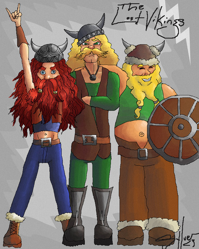 Lost Vikings, The - ФанАрт