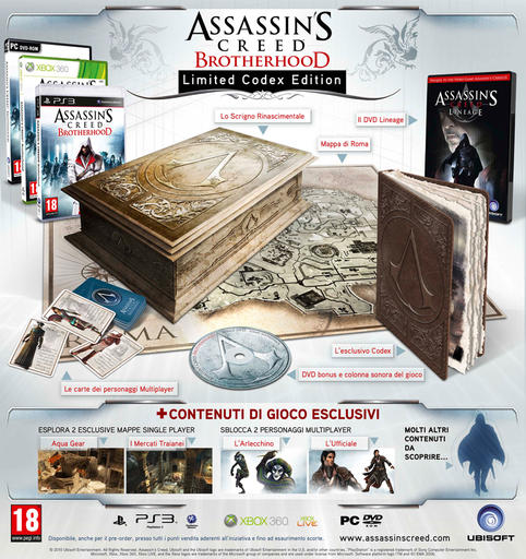 Assassin’s Creed: Братство Крови - AC: Brotherhood Limited Edition. Что внутри?