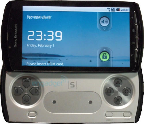 Игровой смартфон Sony Ericsson PlayStation Phone - впервые на живых снимках