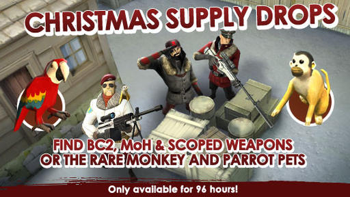 Battlefield Heroes - cristmas supply drops