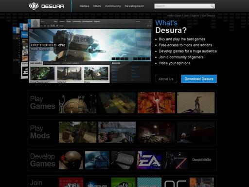 Обо всем - Desura - новая платформа цифровой дистрибуции