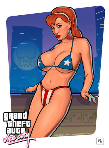Grand Theft Auto: Vice City - Candy Suxxx в реальности