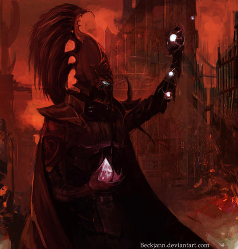 Warhammer 40,000: Dawn of War - Тёмные эльдары. Техника и герои [перевод]