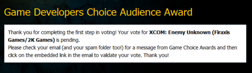 XCOM: Enemy Unknown  - XCOM: EU на GDC Awards 2013