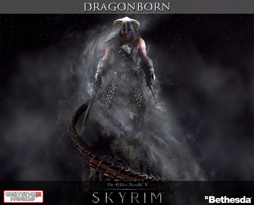 Elder Scrolls V: Skyrim, The - Прекрасные фигурки Dragonborn.