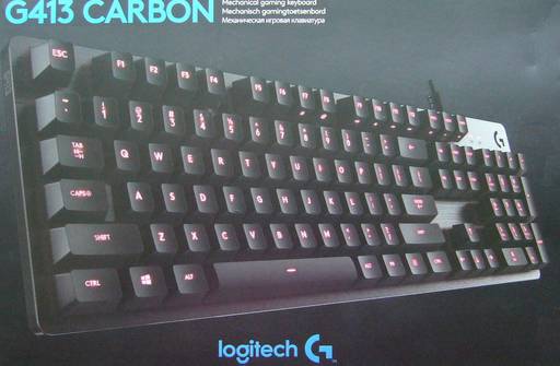 Игровое железо - Logitech G413 Carbon: механическая игровая клавиатура («Меч» геймера)