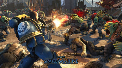 Цифровая дистрибуция - Warhammer 40000: Space Marine бесплатно на HumbleBundle